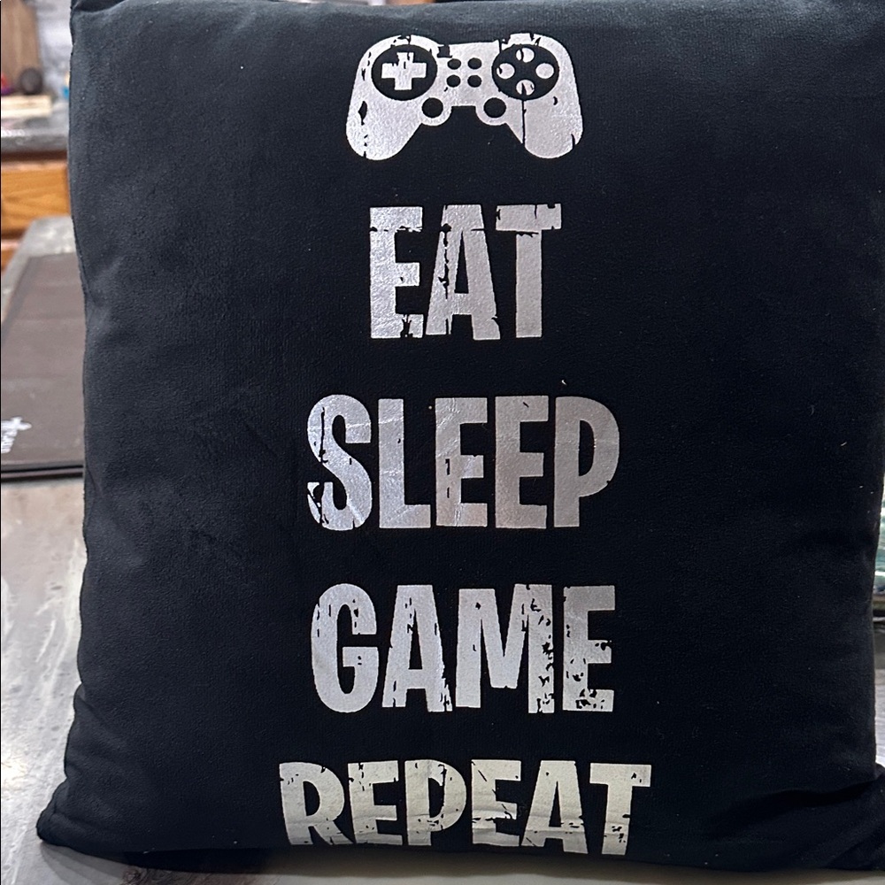 Nintendo Black and White Gaming Pillow